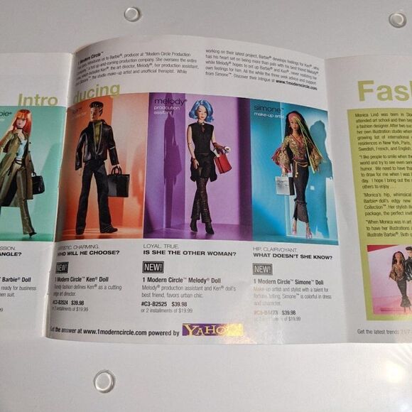 VINTAGE MATTEL Barbie Collectible by Mail Catalog - SUMMER 2003 - Picture 3 of 3